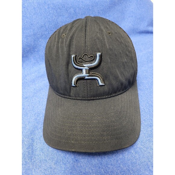 Hooey Men's Adjustable Snapback Hat Black /Blue - Picture 1 of 7